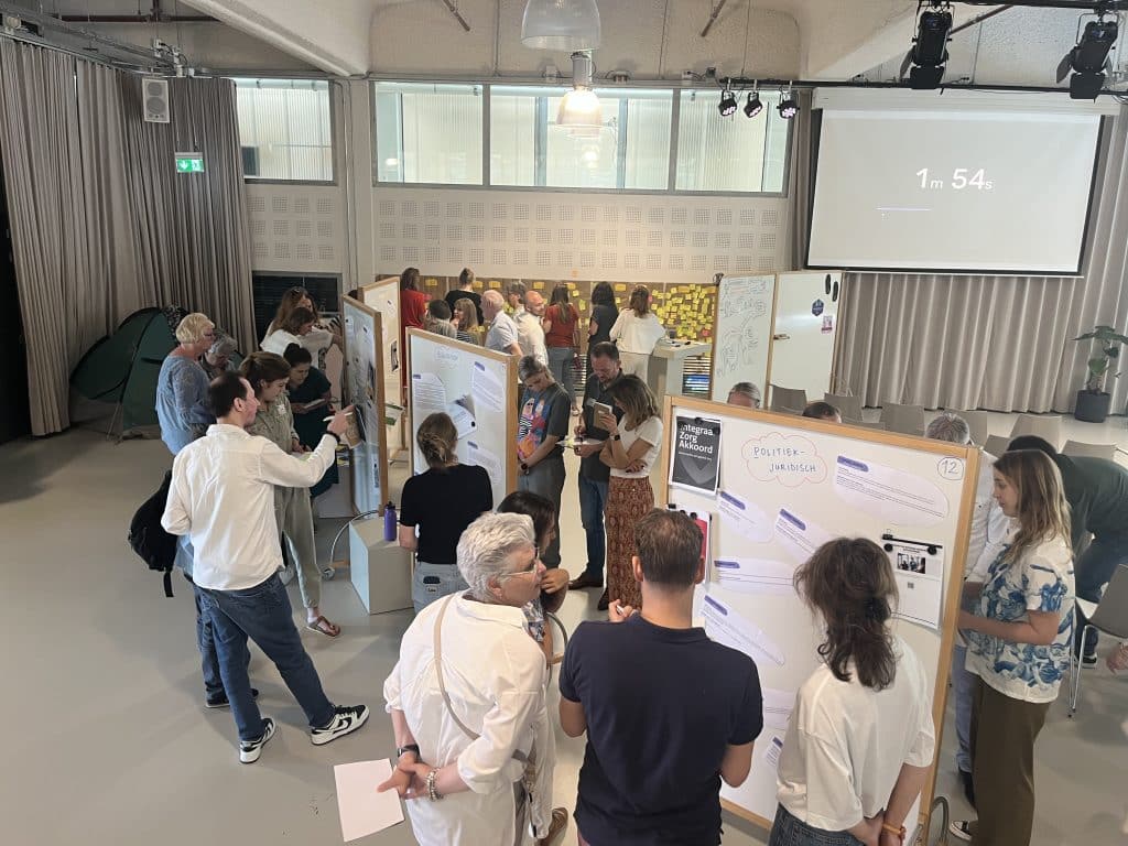 Samenwerken tijdens een GroupMapping sessie